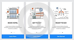 Flat line Oneboarding Concepts Vol.2