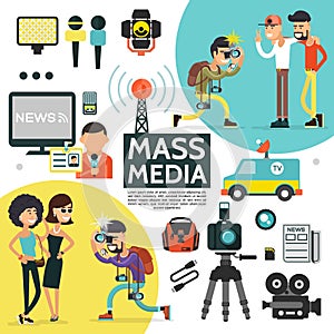 Flat Mass Media Composition