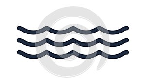 Flat modem or router icon for internet connection , vector design Generative AI