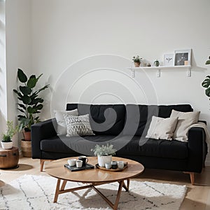 Flat with modern and stylish furniture