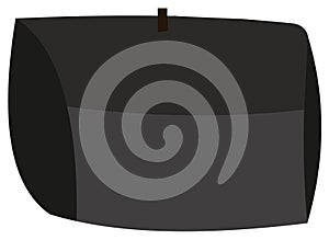 Flat mouse design.Desktop mouse vector illustration