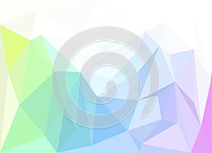 Flat Multi colorful polygon template background vector texture
