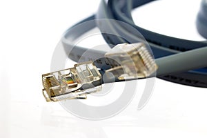 flat network cable to configure routers