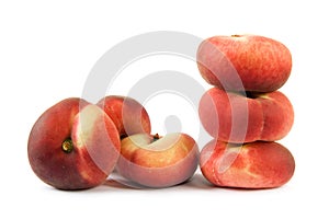 Flat peaches