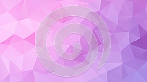 Flat pink triangle background