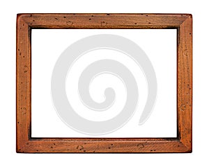 Flat plain wooden Picture Frame