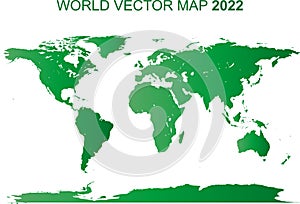 Flat planet Earth icon. World map point and line composition concept of global business. Africa Asia, Australia, Europe, North Ame