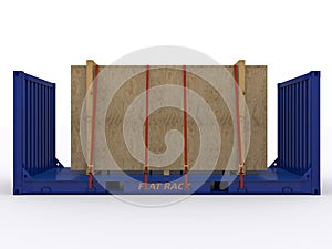 Flat Rack Container