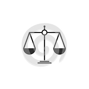 Flat scale vector icon isolated 7 photo