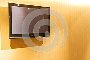 Flat Screen Television on Wall