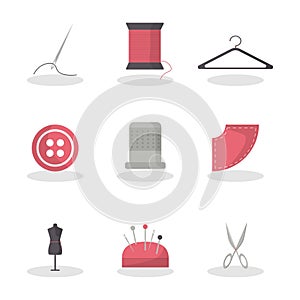 Flat sewing set for fashion lifestyle design