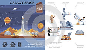 Flat Space Exploration Concept