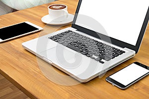 Flat Style Modern Design Concept of Creative Office