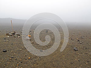 Flat at Tongariro National park