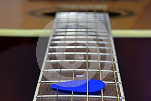 Flat Top Guitar Fret Board