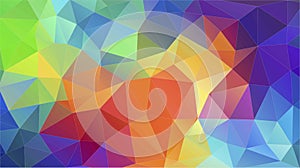 Flat triangle multicolor geometric triangle wallpaper