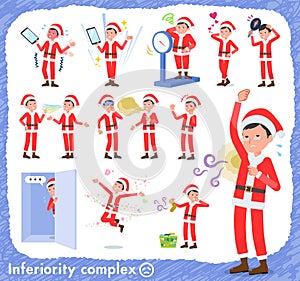 Flat type Santa Claus Costume dad_complex