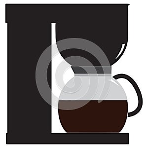 Flat Vector Coffee Maker