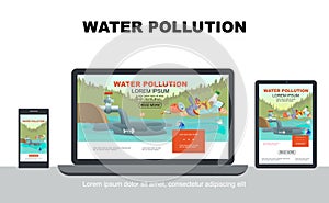 Flat Water Pollution Adaptive Design Concept