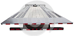 Flatbed tow truck trailer