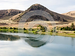 Flathead river near Perma, Montana, USA