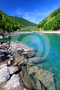 Flathead River Rapids Montana photo