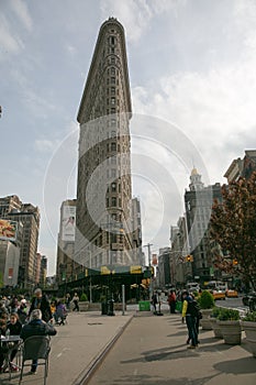 Flatiron Building in Manhattan, New york