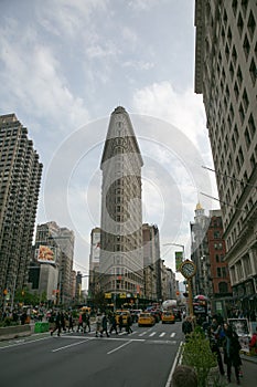 Flatiron Building in Manhattan, New york
