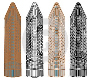 Flatiron Building in New York, USA