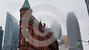 Flatiron building in Old Town Toronto Canada
