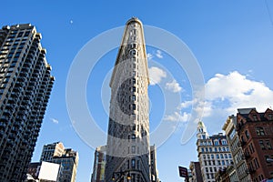 Flatiron Building - one of the first skyscrapers - New York City USA