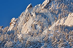 Flatirons on Bear Peak