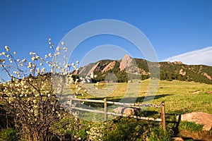 Flatirons Boulder Colorado Chautauqua Park