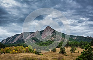 Flatirons in Boulder Colorado