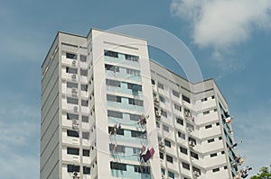 Flats apartments of Housing Development Board (HDB) Singapore