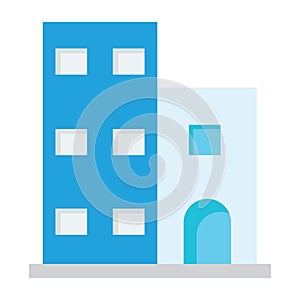 Flats Isolated Vector icon which can easily modify or edit