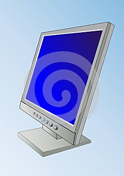 A flatscreen - PC Monitor - V photo