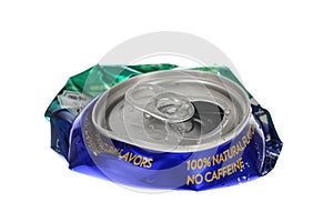 Flattened Soda Can photo