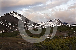 Flattop Mountain at Sunset Anchorage Alaska