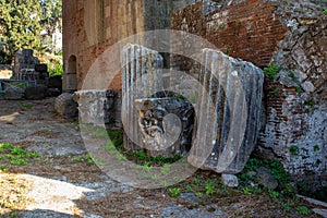 The Flavian Amphitheater is one of the two Roman amphitheaters still in existence today.