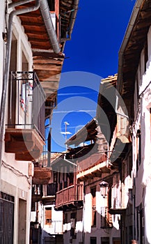 Flavor of Candelario in the range of Gredos in Spain