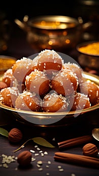 Flavorful heritage Classic motichoor ladoo, a sweet that transcends generations with its taste