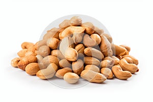 Flavorful Salted roasted peanuts. Generate Ai