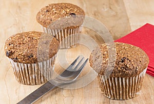 Flax muffins