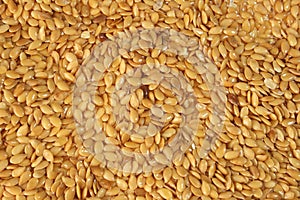 Flax seed background