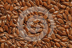 Flax seed background