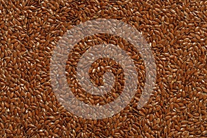 Flax seed background