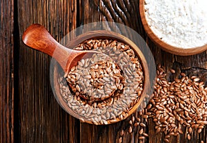 Flax seed and flour