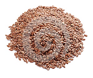 Flax seeds photo