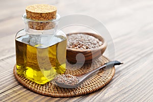 Flax seeds and oil